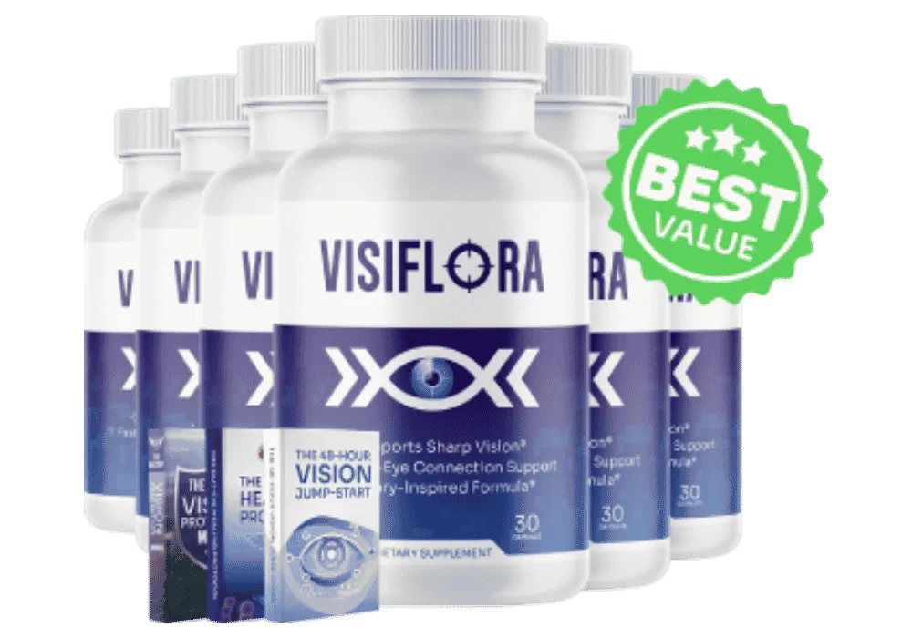 VisiFlora 6 bottles — 180-day supply